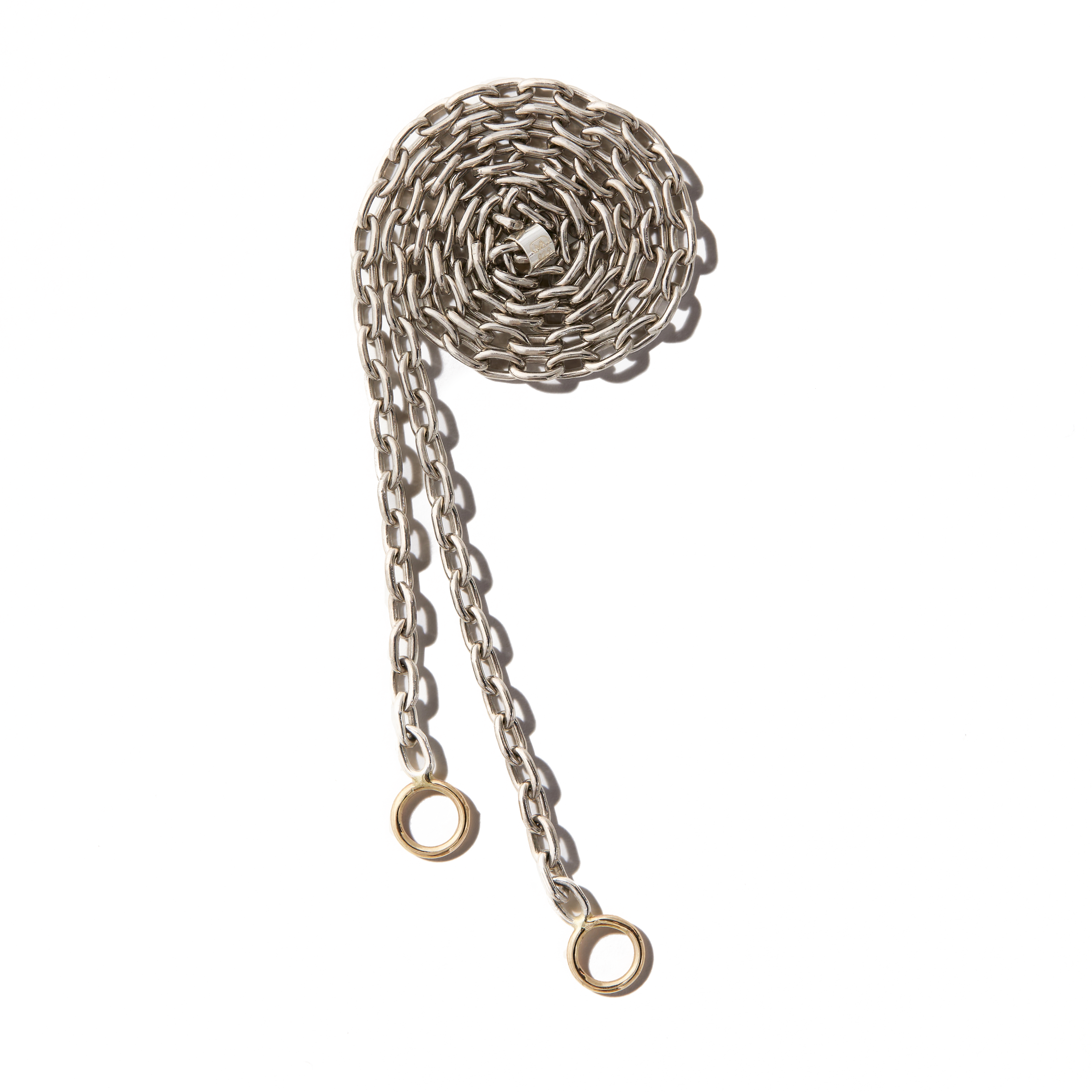 Pulley Chain in Silver Necklace