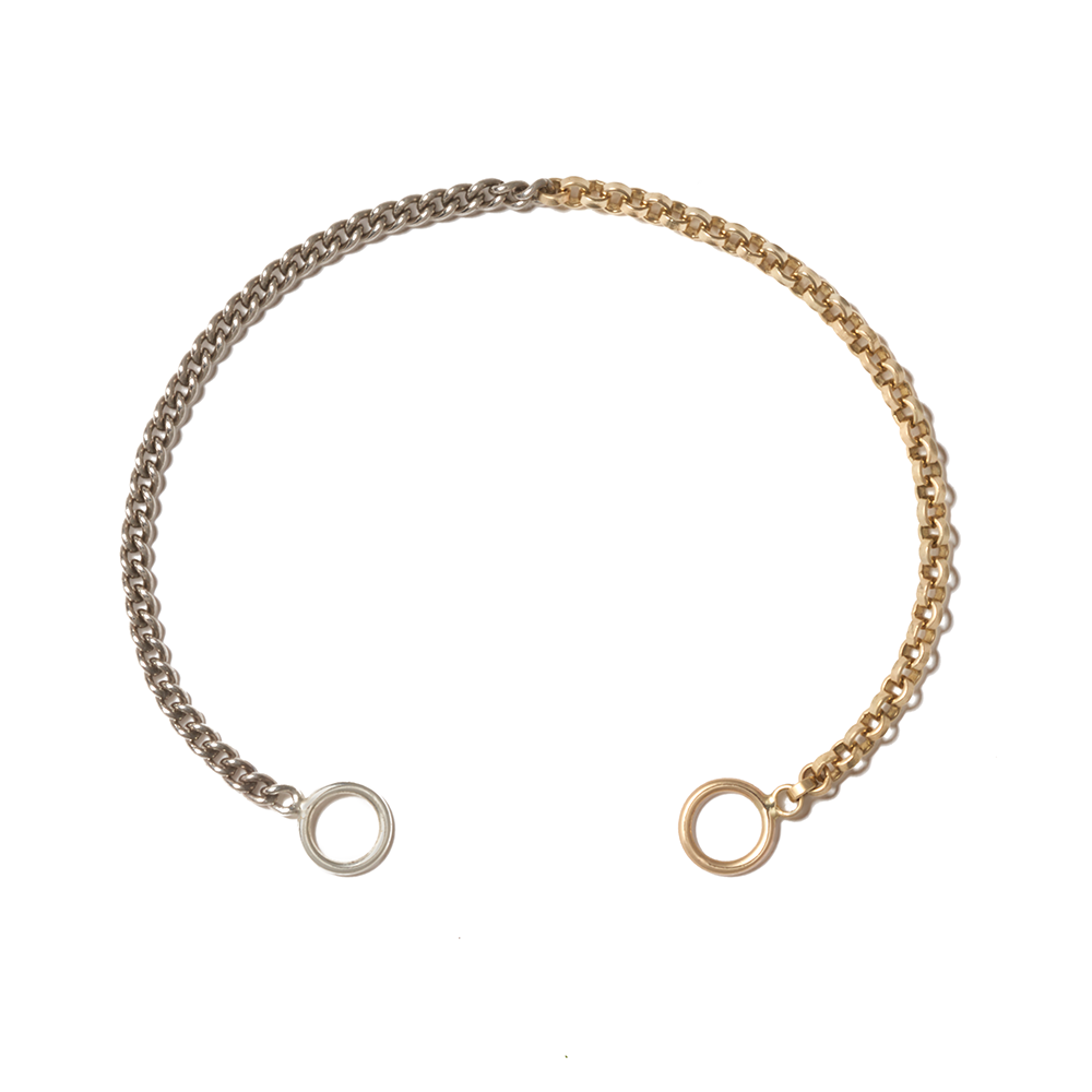 Mixed Up Half & Half Chain Bracelet
